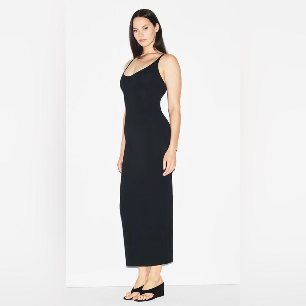 SKIMS Black Women's tank dress Dress - Classic Scoop Neck NWT